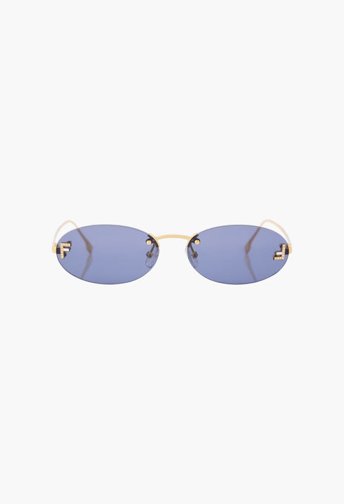 Fendi First Crystal Embellished Sunglasses - GLAM MODA
