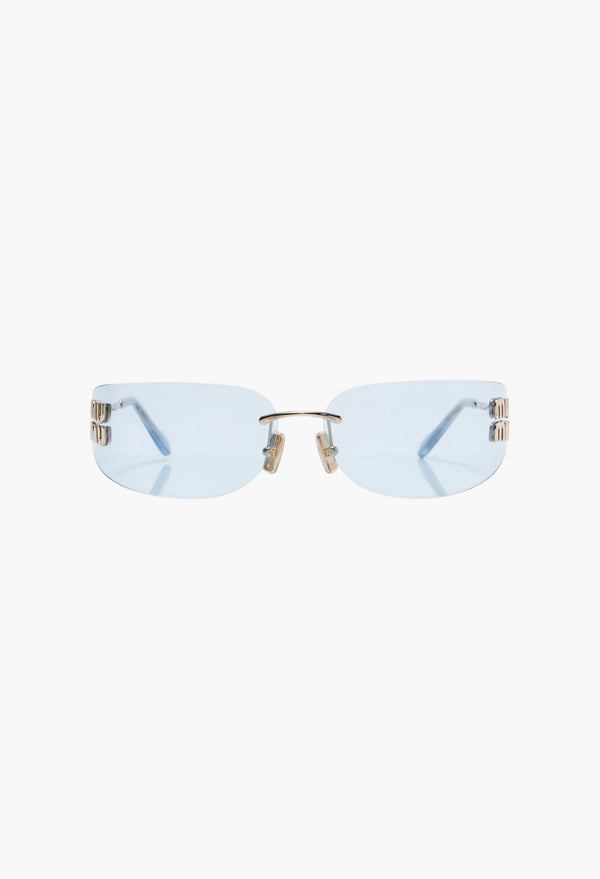 Logo Rectangular Sunglasses