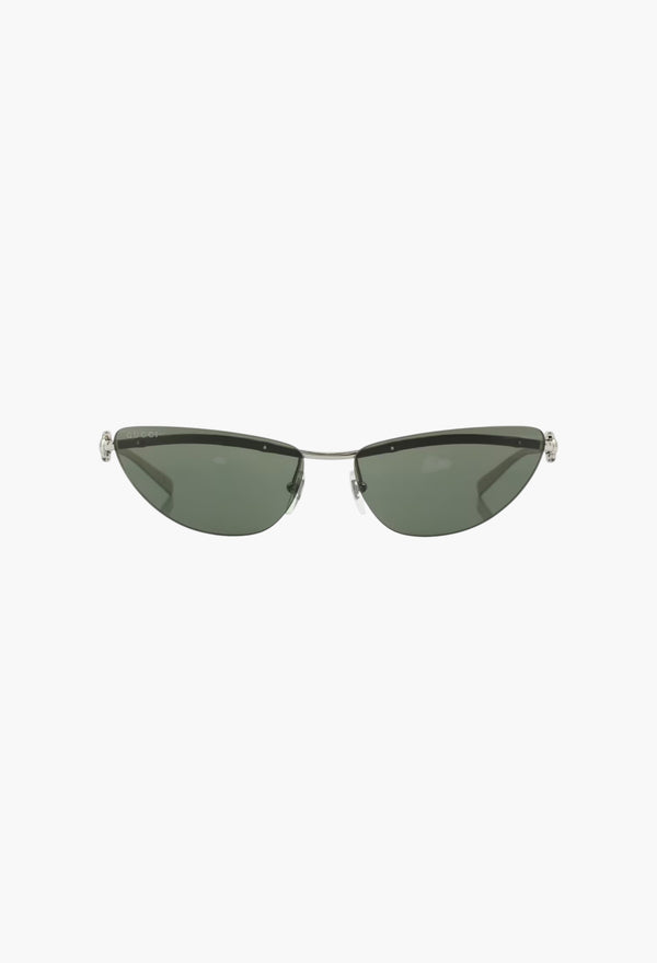 Horsebit Cat-Eye Sunglasses