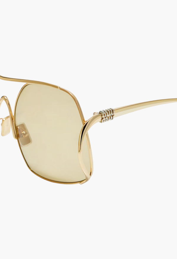 Miu Ombre Square Sunglasses