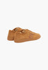Brown - Klyce Leather-Trimmed Suede Sneakers - GLAM MODA