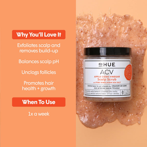 Apple Cider Vinegar Scalp Scrub with Pink Himalayan Sea Salt