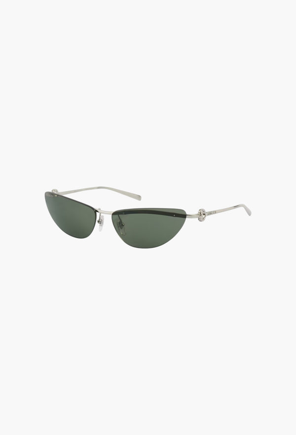 Horsebit Cat-Eye Sunglasses