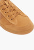 Brown - Klyce Leather-Trimmed Suede Sneakers - GLAM MODA