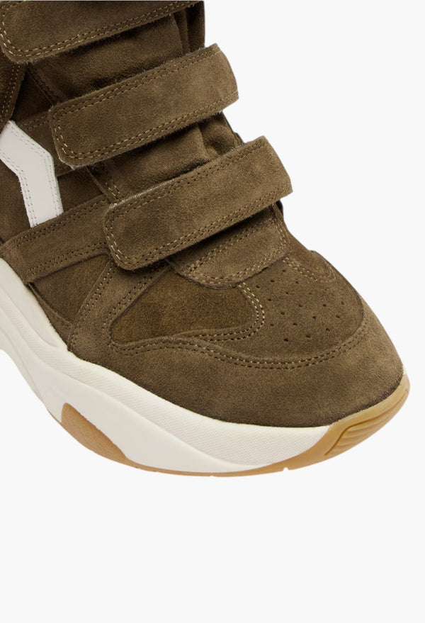 Balskee Suede High-Top Platform Sneakers