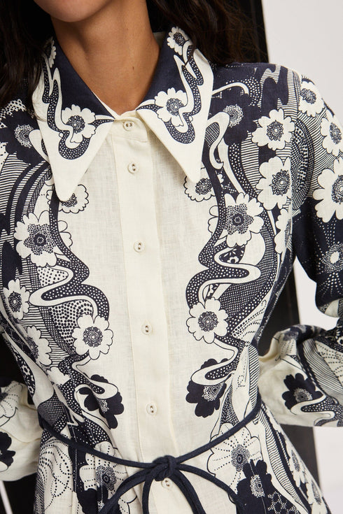 Mickey Shirtdress - GLAM MODA