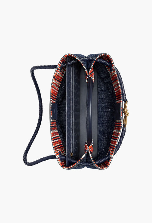 Navy/White/Orange - Andiamo - GLAM MODA