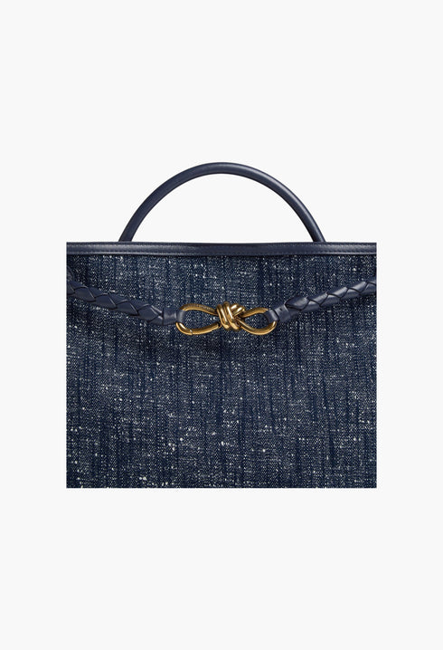 Navy/White/Orange - Andiamo - GLAM MODA