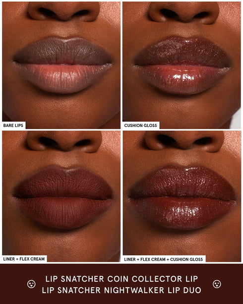 Lip Snatcher Hydrating Liquid Lipstick and Lip Gloss Duo - GLAM MODA