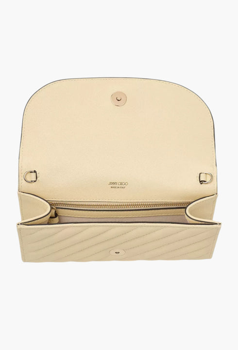 Off White - Curve Chain Wallet In Leather - GLAM MODA