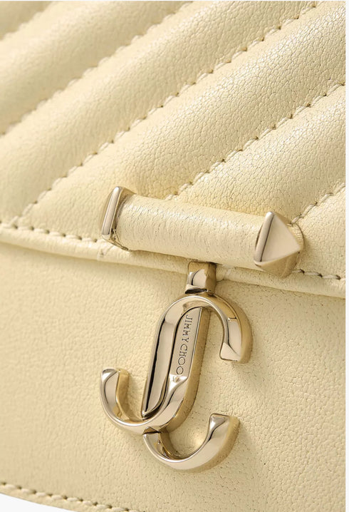 Off White - Curve Chain Wallet In Leather - GLAM MODA