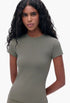 Olive Green - Ultimate Short Sleeve Top - GLAM MODA
