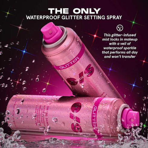 On 'Til Dawn Glitter Waterproof Setting Spray - GLAM MODA