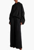 Oversized Draped Cotton Jersey Hoodie - GLAM MODA