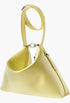 Pastel Yellow – Bevel Satin Toteme Bag - GLAM MODA