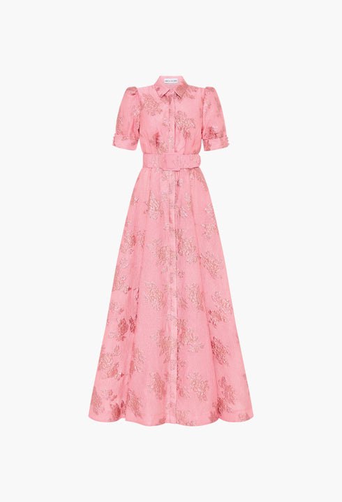 Afina Short Sleeve Gown - GLAM MODA