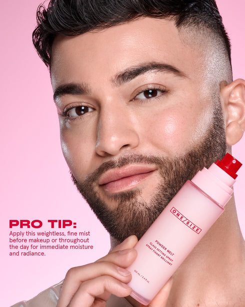 Powder Melt Glass Setting Spray - GLAM MODA