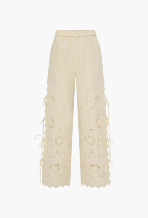 Sadie Pants | Serpentine Broderie - GLAM MODA