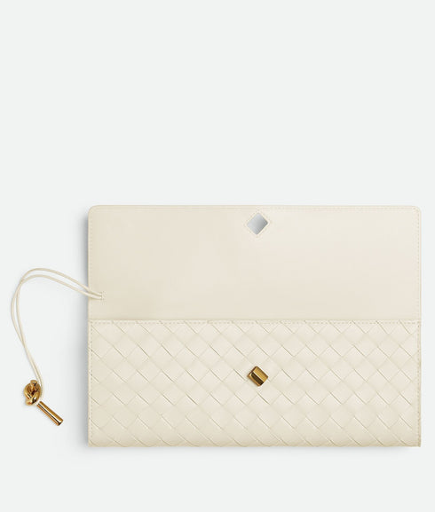 Sea salt - Andiamo Clutch - GLAM MODA