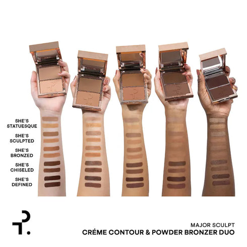 Major Sculpt Crème Contour & Powder Bronzer Duo - GLAM MODA