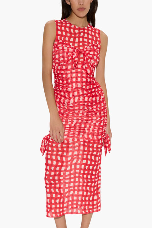 Sonora Mesh Midi Dress - GLAM MODA