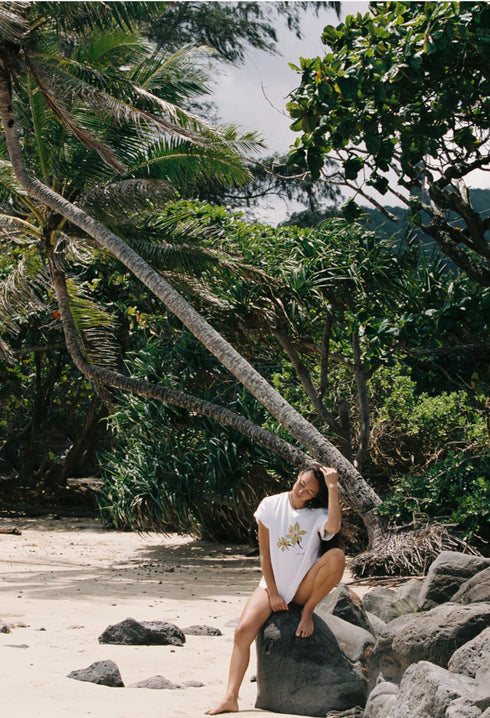 T-Shirt | Hibiscus - GLAM MODA