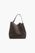 TOTÊME Espresso Leather Shoulder Bag - GLAM MODA