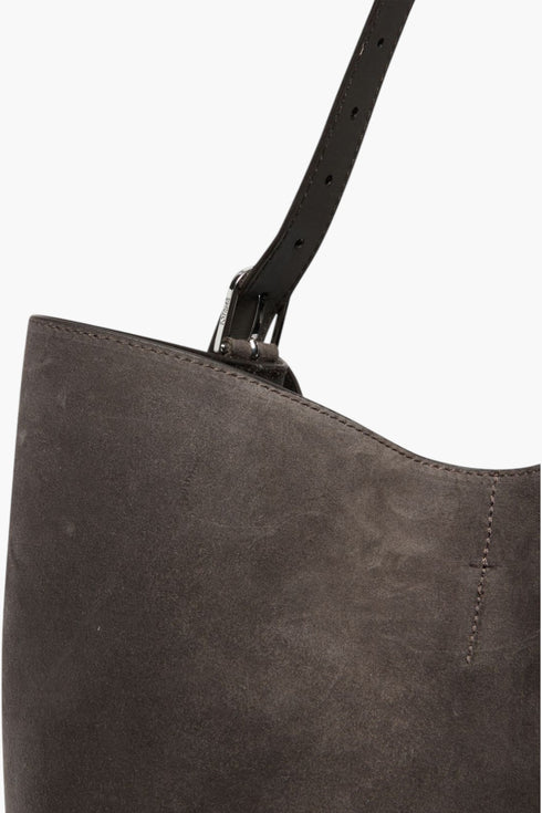 TOTÊME Espresso Leather Shoulder Bag - GLAM MODA