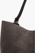 TOTÊME Espresso Leather Shoulder Bag - GLAM MODA