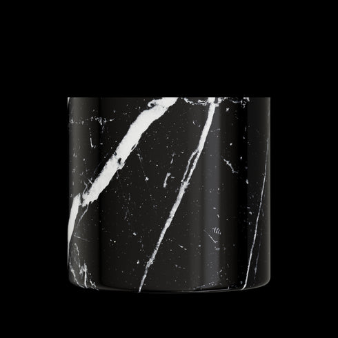 Travel Tumbler Black Marble 600 ml - GLAM MODA