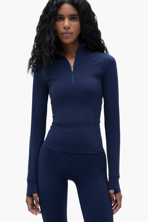 Ultimate Long Sleeve Quarter Zip Top - Core - GLAM MODA