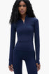 Ultimate Long Sleeve Quarter Zip Top - Core - GLAM MODA