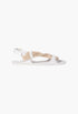 White - Flat Cord Sandals - GLAM MODA