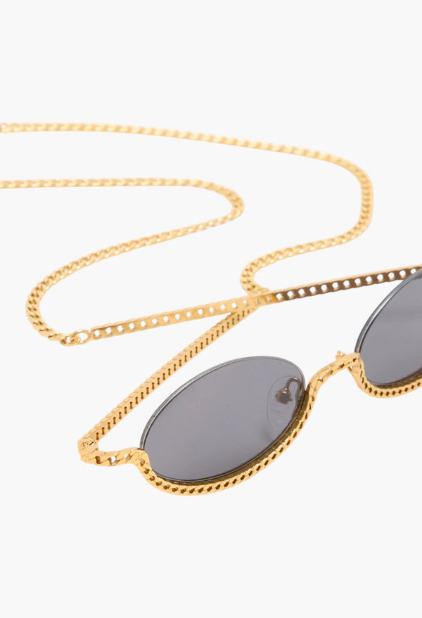 Gold - Ellevens Gaga Sunglasses