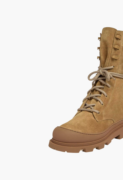 Vera High Suede Lace-Up Boots - GLAM MODA