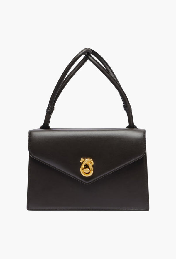 Knot Lock Small Leather Crossbody Bag