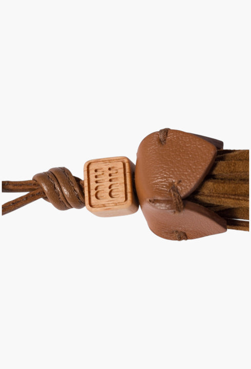 Cognac - Leather Micro Trick - GLAM MODA