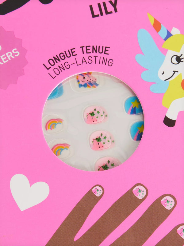 Lily Nail Sticker Set