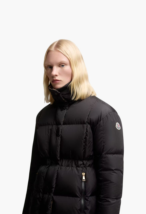 Agneux Square-Quilted Hooded Short Down Jacket - GLAM MODA