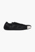 Black - Collapse Re-Nylon And Suede Sneakers With Metal Toecap - GLAM MODA