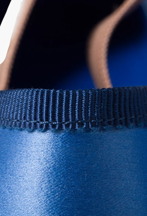Periwinkle Blue - Satin Ballerinas - GLAM MODA