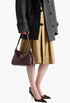 Burgundy - Prada Aimée Leather Shoulder Bag - GLAM MODA