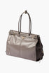 Pewter - Prada Bonnie Extra Large Leather Handbag - GLAM MODA
