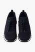 Navy - Stretch Knit Sneakers - GLAM MODA