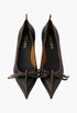 Black/Tan - Antiqued Leather Pumps - GLAM MODA