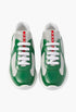 Green - Prada America's Cup Biker Fabric Sneakers - GLAM MODA