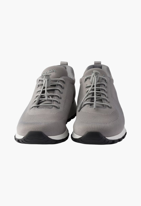 Cloudy Gray - Stretch Knit Sneakers - GLAM MODA