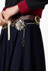 Navy - Pleated Garment-Dyed Jersey Skirt - GLAM MODA