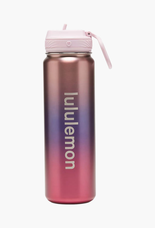 Blissful Pink/Dusty Lilac/Racer Pink - Back to Life Sport Bottle 24oz Shine