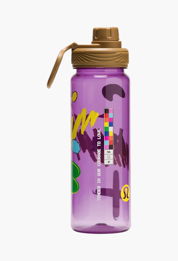 Dark Mystic/Bold Beige - Back to Life Clear Bottle 24oz Pride